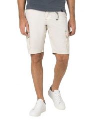 Timezone Bojówki - Regular fit - w kolorze kremowym rozmiar: W31. Brązowe joggery i bojówki Timezone, bez wzorów, z tkaniny. Za 92.64 zł.