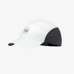 Czapka z daszkiem BUFF SPEED CAP SOLID. Białe czapki z daszkiem Buff, bez wzorów. W wyprzedaży za 97.93 zł.