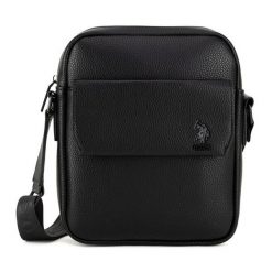 Saszetka U.S. Polo Assn. Czarne saszetki i nerki U.S. Polo Assn., bez wzorów. Za 249.99 zł.