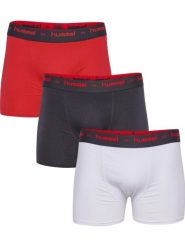 Hummel Bokserki męskie zestaw 3-pak hml RISE Boxers. Białe slipy i bokserki Hummel, m, bez wzorów, z bawełny. Za 100.50 zł.
