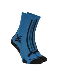 Skarpety X-Socks Trailrun Discover Crew Blue Black. Czarne skarpety X-Socks, bez wzorów. Za 72.00 zł.