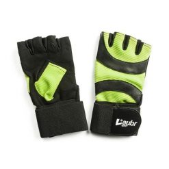 Rękawiczki fitness Laubr Sport zielone. Niebieskie rękawiczki FIVE GLOVES, bez wzorów. Za 133.99 zł.
