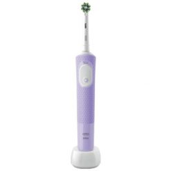 Szczoteczka rotacyjna Oral-B Vitality Pro Protect X Clean Lilac Mist liliowy. Szczoteczki elektryczne ORAL B. Za 209.00 zł.