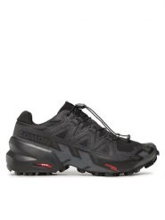 Salomon Buty do biegania Speedcross 6 L41737900 Czarny. Czarne buty do biegania Salomon, bez wzorów, z syntetyku, bez zapięcia, do biegania. Za 509.99 zł.