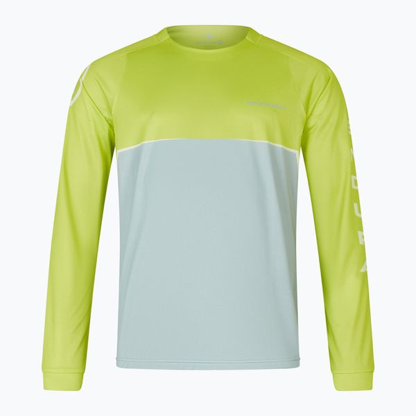 Longsleeve rowerowy męski Endura Core Printed. Żółte bluzy ENDURA, m, bez wzorów, bez kaptura. Za 259.99 zł.