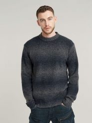 G-Star Sweter w kolorze antracytowym rozmiar: M. Czarne swetry nierozpinane G-Star, m, bez wzorów, z wełny, bez kołnierzyka, bez ramiączek. Za 234.42 zł.