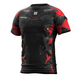 Koszulka Sportowa Techniczna Męska EXTREME HOBBY IRON FORCE. Czerwone t-shirty sportowe EXTREME HOBBY, bez wzorów, z elastanu, bez ramiączek, do biegania. Za 149.00 zł.
