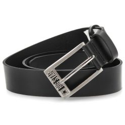 Czarny Elegancki Męski Pasek Big Star 95. Czarne paski BIG STAR, bez wzorów, z materiału, eleganckie. Za 119.00 zł.