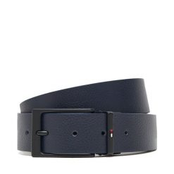Pasek Męski Tommy Hilfiger. Niebieskie paski Tommy Hilfiger, bez wzorów. Za 239.99 zł.