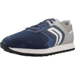 Buty GEOX U PONENTE Niebieski. Niebieskie buty turystyczne Geox, bez wzorów, z syntetyku, bez zapięcia, trekkingowe. Za 331.99 zł.