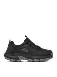 Kappa Sneakersy CEOWB-MP40-MC-250105Z Czarny. Czarne buty sportowe casual Kappa, bez wzorów, ze skóry, bez zapięcia. Za 199.99 zł.