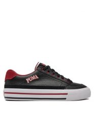 Puma Sneakersy Court Classic Vulc Retro Club 395089-02 Czarny. Czarne buty sportowe casual Puma, bez wzorów, ze skóry, bez zapięcia. Za 179.99 zł.