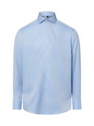 Finshley & Harding koszula non-iron Mężczyźni Modern Fit Bawełna niebieski, 41. Niebieskie koszule Finshley & Harding, m, bez wzorów, z bawełny, bez kołnierzyka, bez ramiączek. Za 179.95 zł.