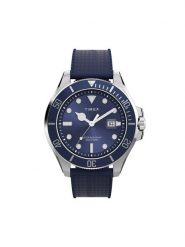 Timex Zegarek Harborside Coast TW2Y05000 Srebrny. Szare, analogowe zegarki Timex, srebrne. Za 549.99 zł.
