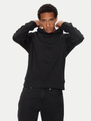 Calvin Klein Bluza 000NM2710E Czarny Regular Fit. Czarne bluzy CALVIN KLEIN, m, bez wzorów, z bawełny, bez kaptura. Za 329.99 zł.