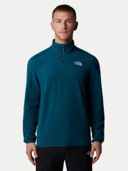 The North Face Polar Glacier NF0A855W Granatowy Regular Fit. Niebieskie bluzy z polaru The North Face, m, bez wzorów, z polaru, bez kaptura. Za 179.99 zł.