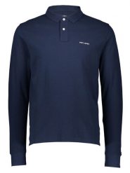 Pepe Jeans Koszulka polo w kolorze granatowym rozmiar: XXL. Niebieskie koszulki polo sportowe Pepe Jeans, xxl, bez wzorów, z bawełny, bez kołnierzyka, bez ramiączek. Za 127.05 zł.
