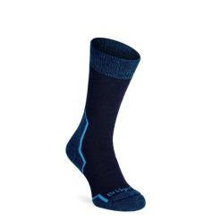 Skarpety trekkingowe Bridgedale Explorer HW Merino Comfort Boot. Niebieskie skarpety Bridgedale, bez wzorów. Za 109.99 zł.