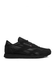 Reebok Sneakersy Eo Classic Nylon 100033377 Czarny. Czarne buty sportowe casual Reebok, bez wzorów, z materiału, bez zapięcia. Za 299.99 zł.
