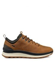 Geox Sneakersy U Spherica Actif X2 U56HMA 00045 C2002 Brązowy. Brązowe buty sportowe casual Geox, bez wzorów, ze skóry, bez zapięcia. Za 469.99 zł.