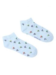 TATUUM Skarpety w kolorze błękitnym rozmiar: 43-46. Niebieskie skarpety Tatuum, bez wzorów, prążkowane. Za 26.99 zł.