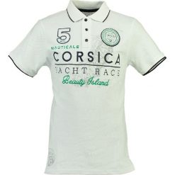 Koszulka polo "Kelistica" w kolorze białym. Koszulki polo marki Geographical Norway Men. W wyprzedaży za 99.95 zł.