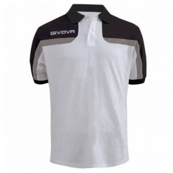 Koszulka Polo Męska Spring. Białe koszulki polo Givova, m, bez wzorów, bez kołnierzyka, bez ramiączek, trekkingowe. Za 40.99 zł.