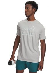 Under Armour Koszulka w kolorze szarym rozmiar: XL. Szare bezrękawniki Under Armour, xl, bez wzorów, bez kołnierzyka, bez ramiączek. Za 86.95 zł.