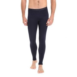 Legginsy Termoaktywne Męskie Icebreaker 200 Oasis Leggings. Niebieskie bielizna termoaktywna Icebreaker, m, bez wzorów, z wełny, trekkingowe. Za 398.99 zł.