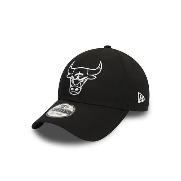 Czapka z daszkiem New Era NBA Chicago Bulls. Czarne czapki z daszkiem New Era, bez wzorów, z bawełny. Za 153.50 zł.