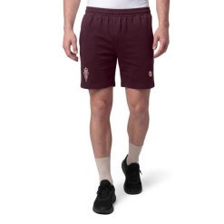 Męskie lifestyle’owe piłkarskie spodenki Siroko RSG Travel Shorts Player M. Czerwone krótkie spodenki sportowe SIROKO, m, bez wzorów, z bawełny. Za 119.20 zł.