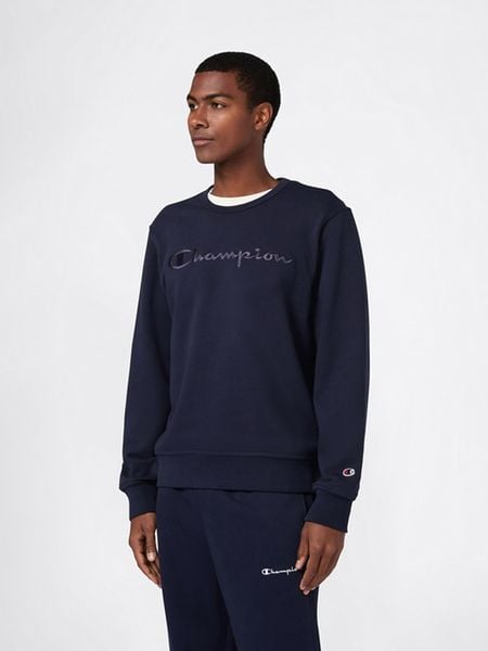 Champion Bluza w kolorze granatowym rozmiar: XL. Niebieskie bluzy Champion, xl, bez wzorów, z bawełny, bez kaptura. Za 135.81 zł.