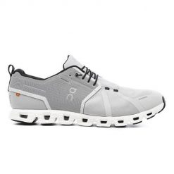 Buty do biegania męskie On Cloud 5 Waterproof. Białe buty trekkingowe On, bez wzorów, z materiału, bez zapięcia, do biegania. Za 1,069.00 zł.