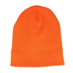 Czapka Ciężkiej Grubości. Brązowe czapki zimowe FLEXFIT, bez wzorów. Za 42.99 zł.