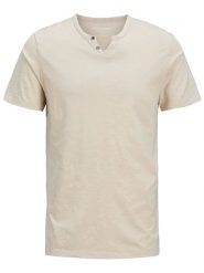 Jack & Jones Koszulka w kolorze beżowym rozmiar: XXL. Brązowe bezrękawniki Jack & Jones, xxl, bez wzorów, z bawełny, bez kołnierzyka, bez ramiączek. Za 61.89 zł.