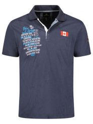 Canadian Peak Koszulka polo "Kancreak" w kolorze granatowym rozmiar: S. Niebieskie koszulki polo Canadian Peak, s, bez wzorów, z bawełny, bez kołnierzyka, bez ramiączek. Za 88.43 zł.