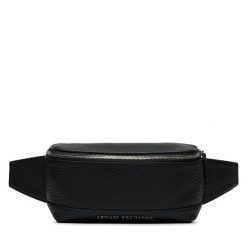 Saszetka nerka Armani Exchange. Czarne saszetki i nerki Armani Exchange, bez wzorów. Za 309.99 zł.