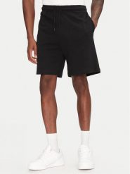 Jack&Jones Szorty sportowe Gordon 12268448 Czarny Regular Fit. Czarne krótkie spodenki sportowe Jack&Jones, m, bez wzorów, z bawełny. Za 79.99 zł.