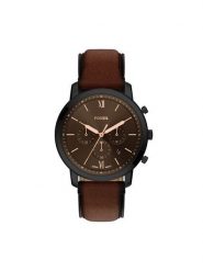 Fossil Zegarek Neutra FS6163 Brązowy. Brązowe zegarki Fossil. Za 779.99 zł.