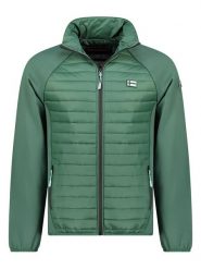 Geographical Norway Kurtka polarowa "Touro" w kolorze zielonym rozmiar: 3XL. Zielone kurtki Geographical Norway, xl, bez wzorów, z polaru, bez kaptura. Za 135.81 zł.