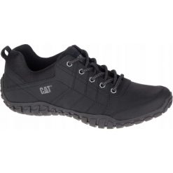 Buty miejskie dla mężczyzn Caterpillar Instruct. Czarne buty turystyczne CATerpillar, bez wzorów, bez zapięcia, trekkingowe. Za 419.99 zł.