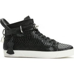 Czarne Trampki Deathscale. Botki sznurowane marki Born2be. Za 64.99 zł.