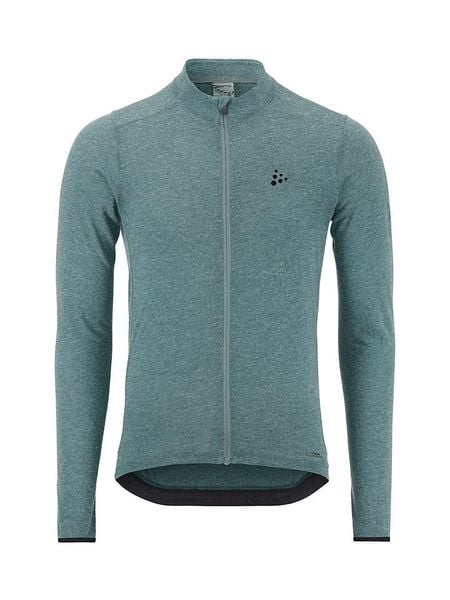 Craft Koszulka kolarska "Core Bike Essence Wool" w kolorze turkusowym rozmiar: L. Niebieskie kurtki outdoor i hardshell Craft, l, bez wzorów, z wełny, bez kaptura. Za 194.95 zł.
