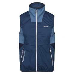 Męska Kamizelka Softshellowa Lankin V. Niebieskie kurtki softshell Regatta, m, bez wzorów, z softshellu, bez kaptura. Za 123.99 zł.