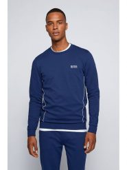 Hugo Boss Fashion Bluza w kolorze granatowym rozmiar: M. Niebieskie bluzy Hugo Boss Fashion, m, bez wzorów, z bawełny, bez kaptura. Za 287.45 zł.