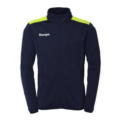 Kurtka z dresu Kempa Emotion 27. Niebieskie kurtki Kempa, l, bez wzorów, z dresówki, bez kaptura. Za 195.35 zł.