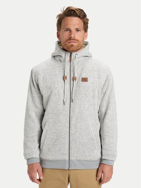 Quiksilver Bluza Cepres Keller EQYFT05113 Szary Regular Fit. Szare bluzy Quiksilver, m, bez wzorów, z syntetyku, bez kaptura. Za 235.99 zł.