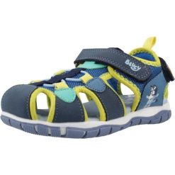 Sandały GARVALIN 262858G Niebieski. Niebieskie sandały GARVALIN, z syntetyku, bez zapięcia. Za 167.99 zł.