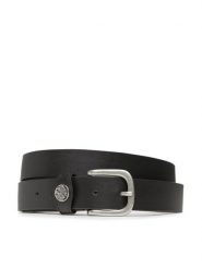 Guess Pasek Męski King Belts BM7733 LEA35 Czarny. Czarne paski Guess, z aplikacjami, ze skóry. Za 319.99 zł.