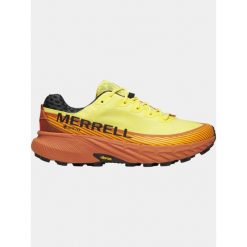 Męskie buty do biegania w terenie Merrell Agility Peak 5 GTX. Brązowe buty do biegania Merrell, bez wzorów, bez zapięcia, do biegania. Za 579.99 zł.